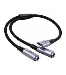 تبدیل 1 به 2 صدا استریو Type C به 3.5 میلی متر ماده یوگرین 30732 AV144