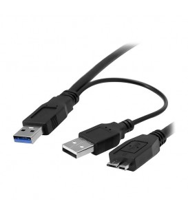 کابل Micro USB 3.0 همراه پورت تقویت کننده USB 2.0 (هارد) فرانت FN-U3CY02