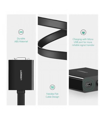 تبدیل 1+24 DVI-D به VGA یوگرین 40259 MM108