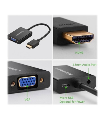 تبدیل HDMI به VGA یوگرین MM102