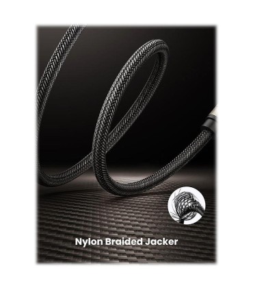 کابل 1 به 1 صدا استریو 6.35 میلی متر (AUX) یوگرین AV128