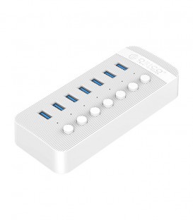 هاب 7 پورت USB 3.0 کلید دار همراه آداپتور اوریکو CT2U3-7AB