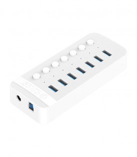 هاب 7 پورت USB 3.0 کلید دار همراه آداپتور اوریکو CT2U3-7AB