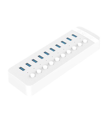 هاب 10 پورت USB 3.0 کلید دار همراه آداپتور اوریکو CT2U3-10AB