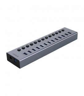 هاب 13 پورت USB 3.0 کلید دار همراه آداپتور اوریکو BT2U3-13AB