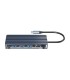 هاب 8 پورت Type C به USB 3.0 با پورت Type C و HDMI و LAN و درگاه کارت حافظه با قابلیت PD اوریکو WB-8P