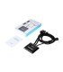 کی وی ام سوئیچ 2 پورت HDMI همراه کابل لایمستون LS-HKC0201