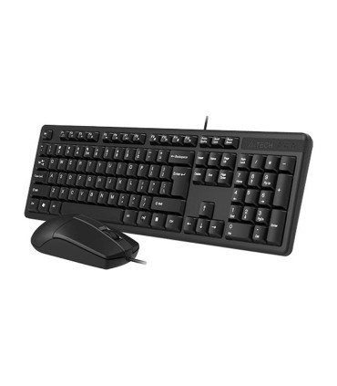 کیبورد و ماوس باسیم ای فورتک KK-3330S با حروف فارسی