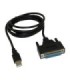 تبدیل USB به پارالل 25 پین (پرینتر) وی نت V-CU202515