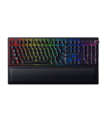 کیبورد بی سیم گیمینگ ریزر BlackWidow V3 Pro - Green Switch