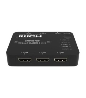 سوئیچ 5 پورت HDMI با قابلیت 3D و رزولوشن 2160×3840 با ریموت کنترل فرانت FN-S251