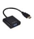 تبدیل HDMI به VGA با کیفیت Full HD همراه صدا فرانت FN-HVAM