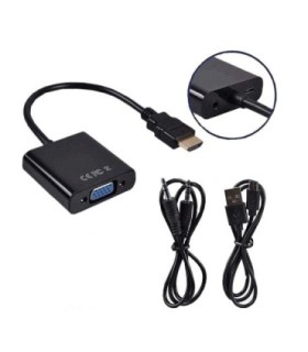 تبدیل HDMI به VGA با کیفیت Full HD همراه صدا فرانت FN-HVAM