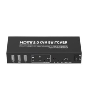 کی وی ام سوئیچ 2 پورت HDMI تی سی تی TC-KSW-21U