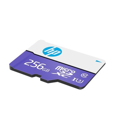 کارت حافظه microSDXC اچ پی mx330 کلاس 10 سرعت 100MBps ظرفیت 256 گیگابایت همراه با آداپتور SD