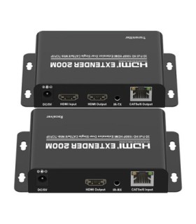 افزایش طول HDMI بر روی کابل شبکه تا 200 متر تی سی تی TC-HEX-200RP