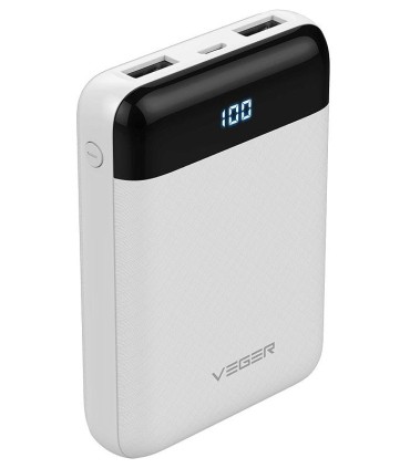 پاور بانک وگر VP-1049 با ظرفیت 10000 میلی آمپر ساعت