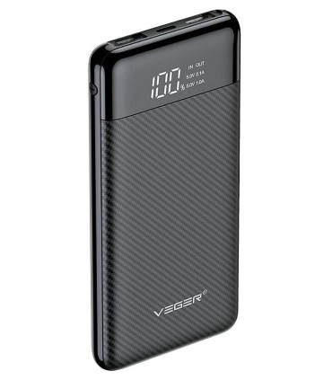 پاور بانک وگر VP-1087PD با ظرفیت 10000 میلی آمپر ساعت