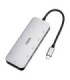 هاب 10 پورت Type C به USB 3.0 - 2.0 با پورت HDMI و VGA و LAN و درگاه کارت حافظه با قابلیت PD رپو XD200C