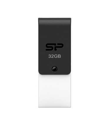 فلش مموری سیلیکون پاور USB 2.0 OTG Mobile X21 ظرفیت 32 گیگابایت