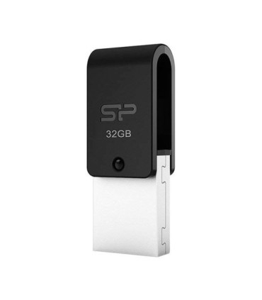 فلش مموری سیلیکون پاور USB 2.0 OTG Mobile X21 ظرفیت 32 گیگابایت