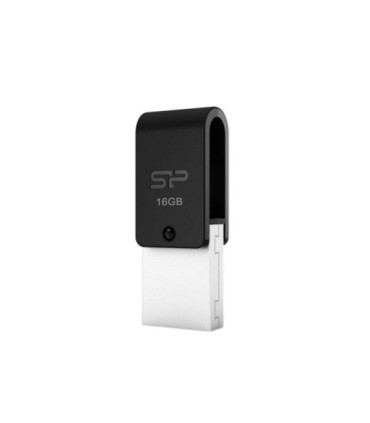فلش مموری سیلیکون پاور USB 2.0 OTG Mobile X21 ظرفیت 16 گیگابایت