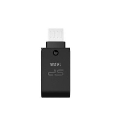 فلش مموری سیلیکون پاور USB 2.0 OTG Mobile X21 ظرفیت 16 گیگابایت
