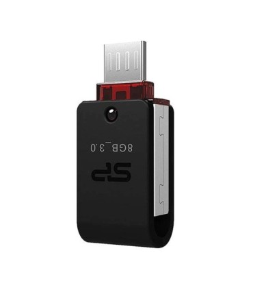 فلش مموری سیلیکون پاور USB 3.0 OTG Mobile X31 ظرفیت 8 گیگابایت