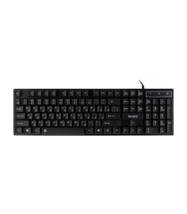 کیبورد باسیم بیاند BK-7100RGB با حروف فارسی