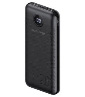 پاور بانک راوپاور RP-PB1205 با ظرفیت 20000 میلی آمپر ساعت
