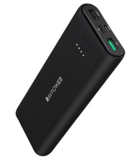پاور بانک راوپاور RP-PB191 با ظرفیت 20100 میلی آمپر ساعت