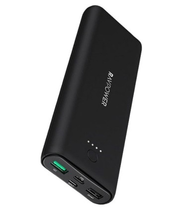 پاور بانک راوپاور RP-PB191 با ظرفیت 20100 میلی آمپر ساعت