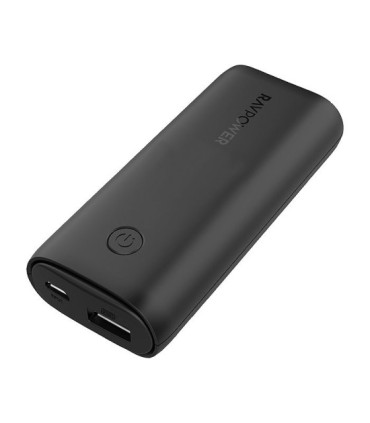 پاور بانک راوپاور RP-PB169 با ظرفیت 6700 میلی آمپر ساعت