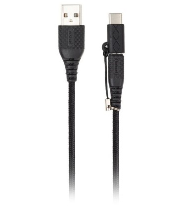 کابل تبدیل USB به Micro USB و Type-C بیاند BA-305