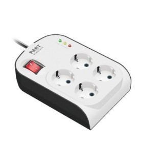 محافظ برق 4 خانه پارت الکتریک PE8792 با کابل 3 متر