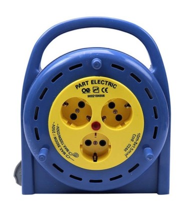 چند راهی برق 3 خانه پارت الکتریک PE535 با کابل 10 متر