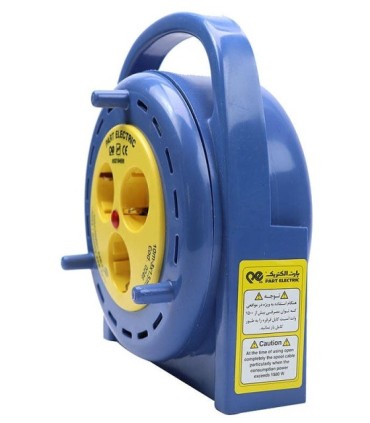 چند راهی برق 3 خانه پارت الکتریک PE535 با کابل 10 متر