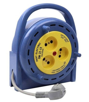 چند راهی برق 3 خانه پارت الکتریک PE5141 با کابل 12 متر