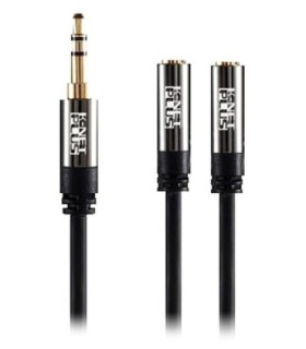 تبدیل 1 به 2 صدا استریو 3.5 میلی متر ماده کی نت پلاس KP-C1005