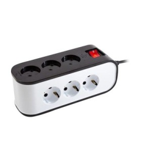 چند راهی برق 9 خانه با کابل 1.8 متر پارت الکتریک PE5142