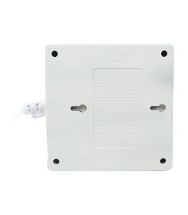 محافظ برق 2 خانه با کابل 5 متر پارت الکتریک PE904