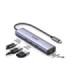 هاب 5 پورت Type C به USB 3.0 با قابلیت PD یوگرین CM475