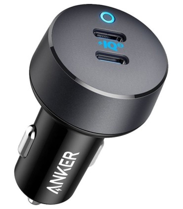 شارژر فندکی انکر PowerDrive Plus III Duo A2725