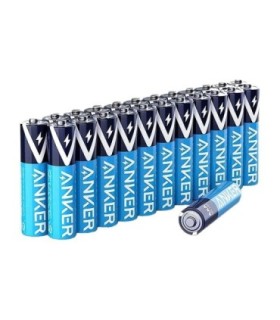 باتری نیم قلمی آلکالاین انکر بسته 24 عددی انکر B1820
