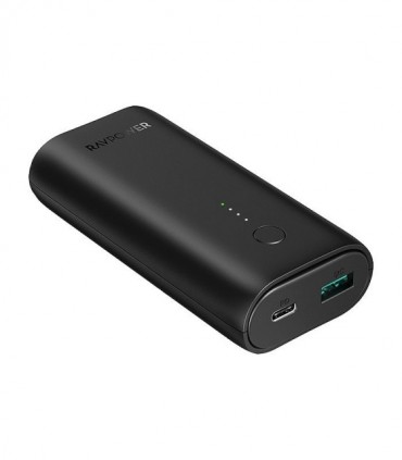 پاور بانک راوپاور RP-PB205 با ظرفیت 10000 میلی آمپر ساعت
