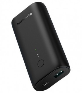 پاور بانک راوپاور RP-PB205 با ظرفیت 10000 میلی آمپر ساعت