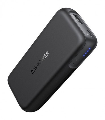 پاور بانک راوپاور RP-PB186 با ظرفیت 10000 میلی آمپر ساعت
