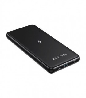 پاور بانک راوپاور RP-PB084 با ظرفیت 10000 میلی آمپر ساعت
