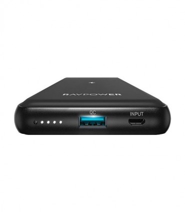 پاور بانک راوپاور RP-PB084 با ظرفیت 10000 میلی آمپر ساعت