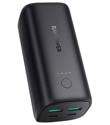 پاور بانک راوپاور RP-PB208 با ظرفیت 20000 میلی آمپر ساعت